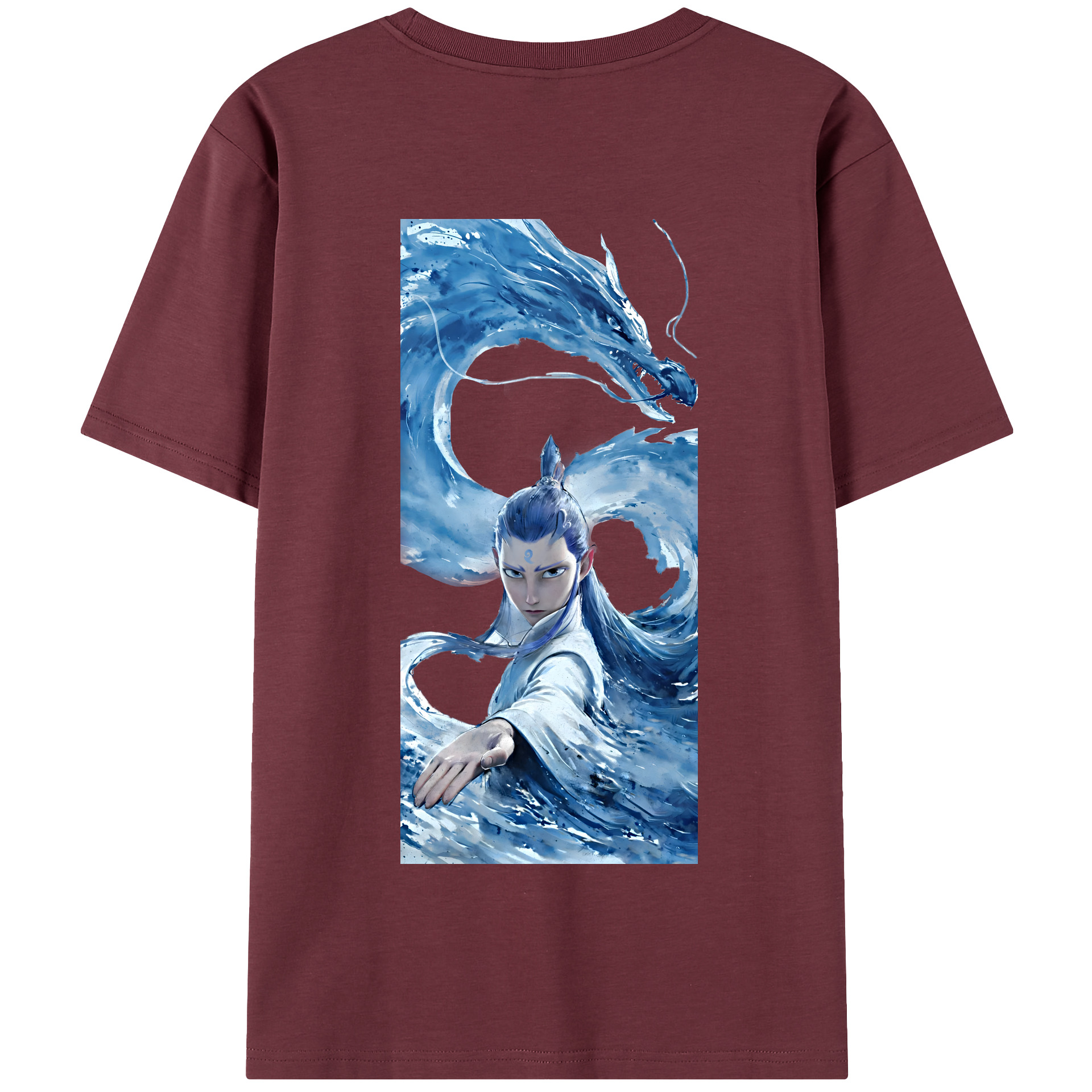 Ne Zha 2 ナタ 魔童の大暴れ 綿100％半袖Tシャツ（背面プリント）